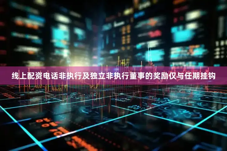 线上配资电话非执行及独立非执行董事的奖励仅与任期挂钩